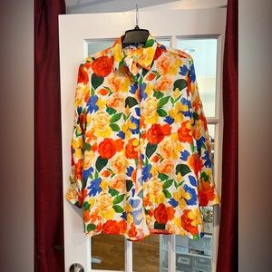 WeWoreWhat linen shirt